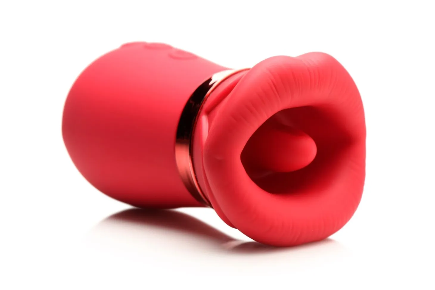 LICKGASM - Stimulateur Clitoridien Kiss Me More Succion, Vibration & Bais