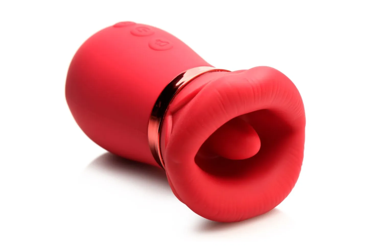 LICKGASM - Stimulateur Clitoridien Kiss Me More Succion, Vibration & Bais