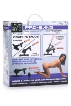 Lovebotz - Machine sexuelle avec télécommande