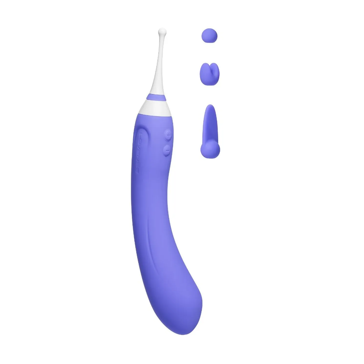 Lovense - Hyphy Vibromasseur clitoridien et pour point G avec deux extrémités