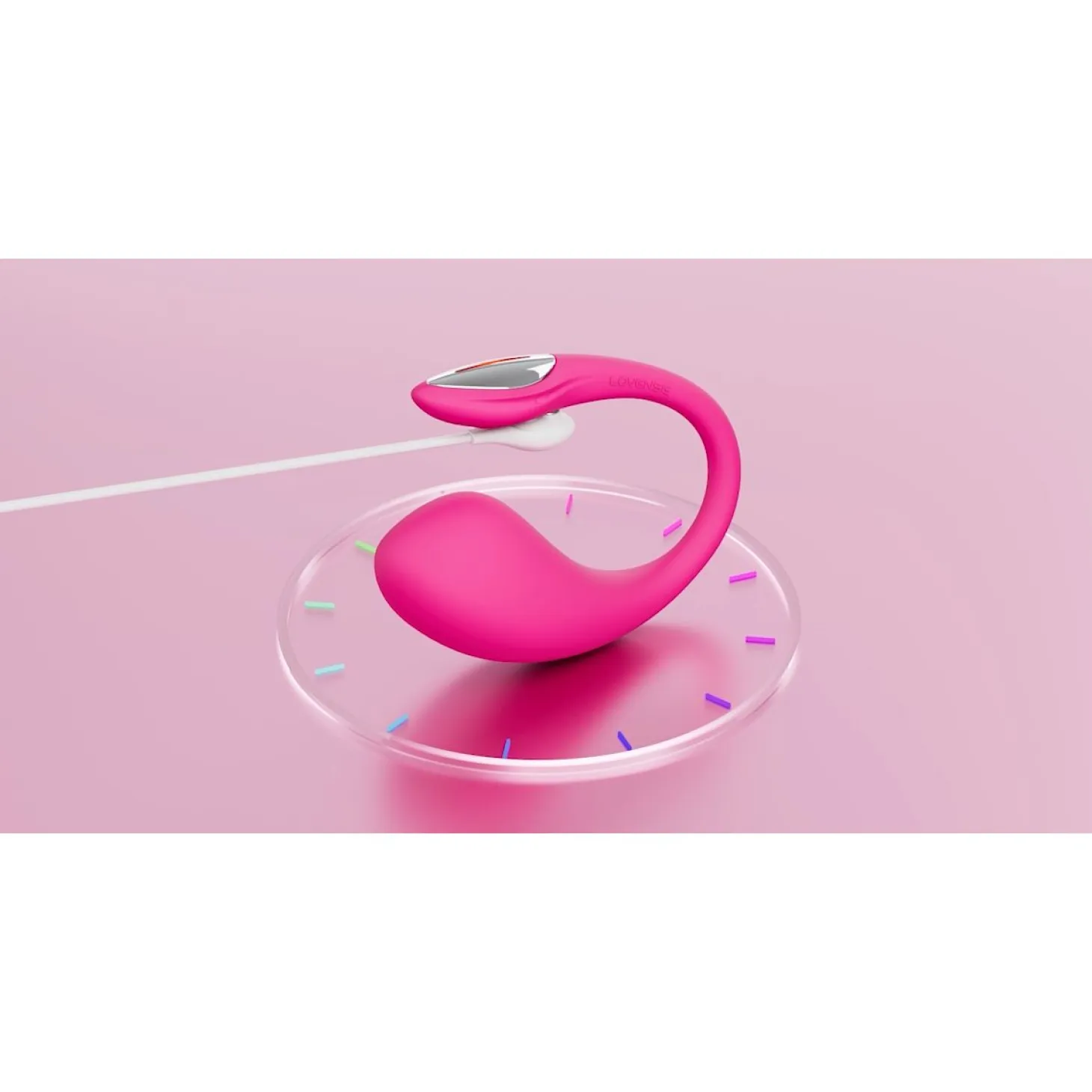 Lovense Lush 4 - Œuf vibrant - Rose