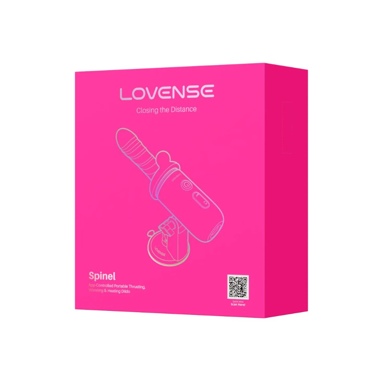 Lovense - Spinel Vibromasseur Innovant 3-en-1