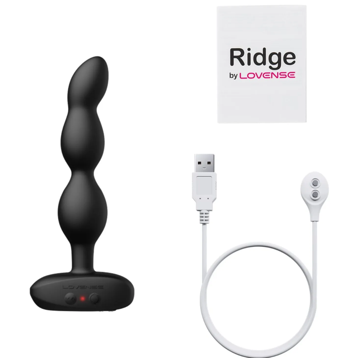 Lovense - Vibromasseur Anal Rotatif et Vibrant Ridge
