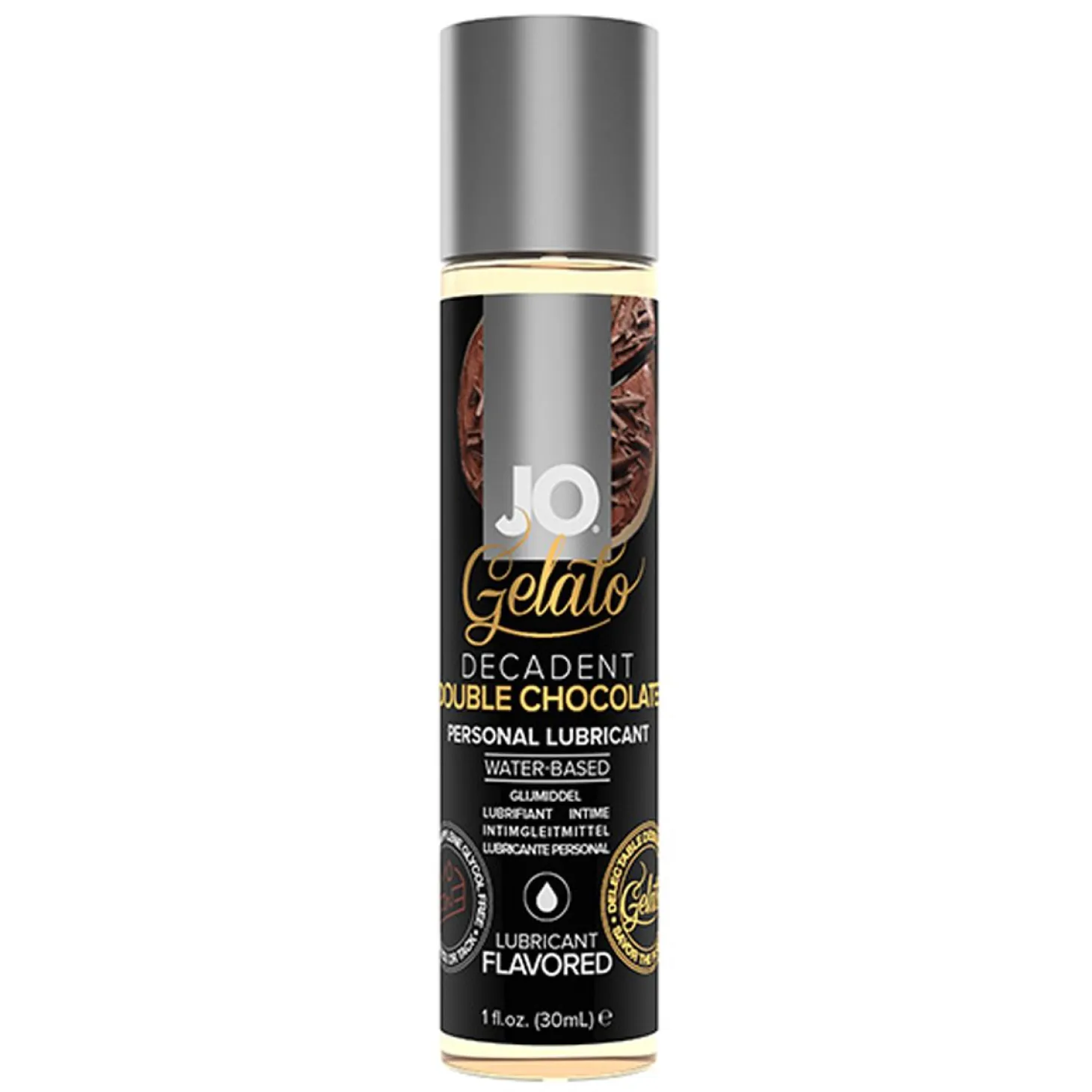 Lubrifiant au chocolat double JO Gelato - 30 ml