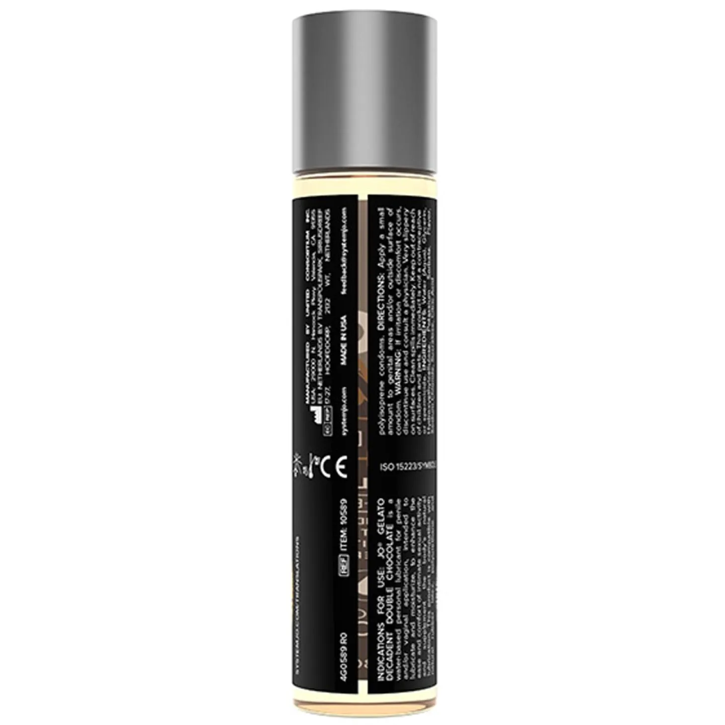 Lubrifiant au chocolat double JO Gelato - 30 ml