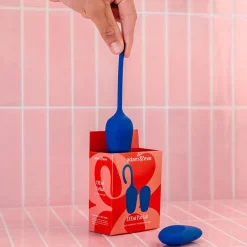 L’Œuf Parfait par Adam & Eve - Œuf vibrant télécommandé - Bleu