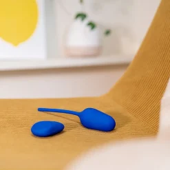 L’Œuf Parfait par Adam & Eve - Œuf vibrant télécommandé - Bleu