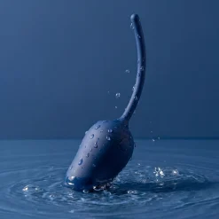 L’Œuf Parfait par Adam & Eve - Œuf vibrant télécommandé - Bleu