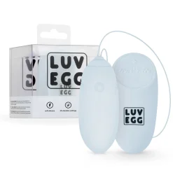 LUV EGG - Œuf Vibrant avec télécommande - Bleu