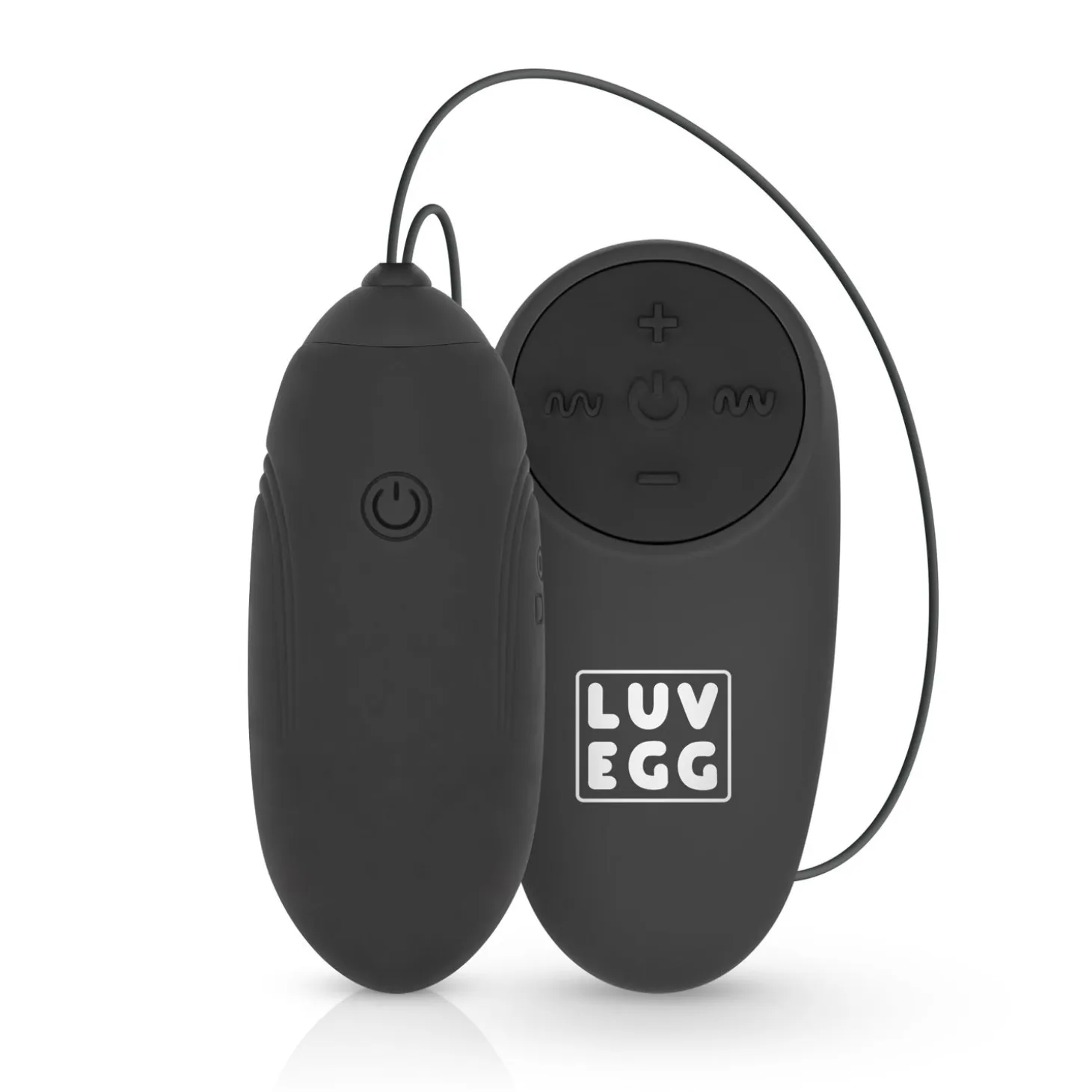 LUV EGG - Œuf Vibrant avec télécommande - Noir