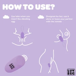 Luv Egg XL - Violet