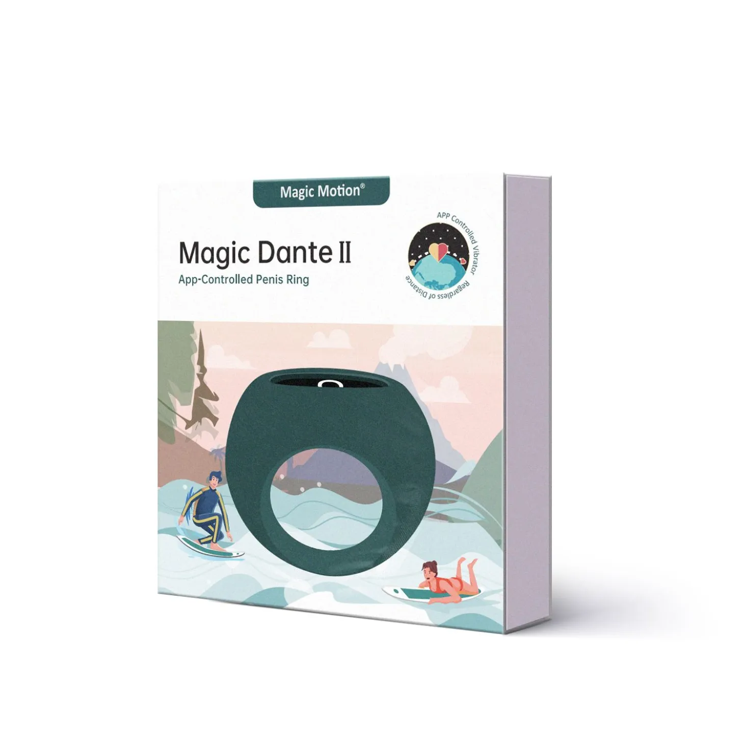 Magic Motion - Dante II Anneau pénien intelligent connecté