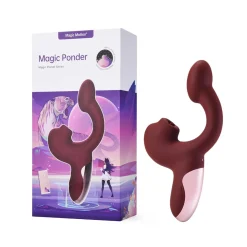 Magic Motion – Magic Ponder Vibromasseur Léchage & Point G – Rouge