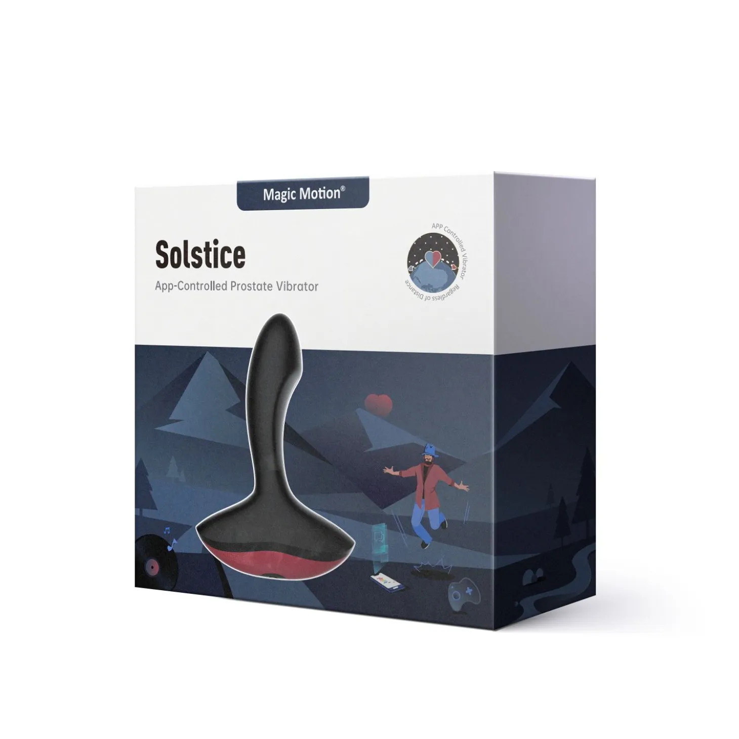 Magic Motion - Vibromasseur prostatique connecté Solstice