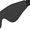 Masque pour les yeux en similicuir - Noir