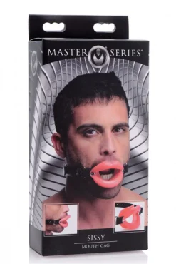 Master Series - Bâillon bouche Sissy