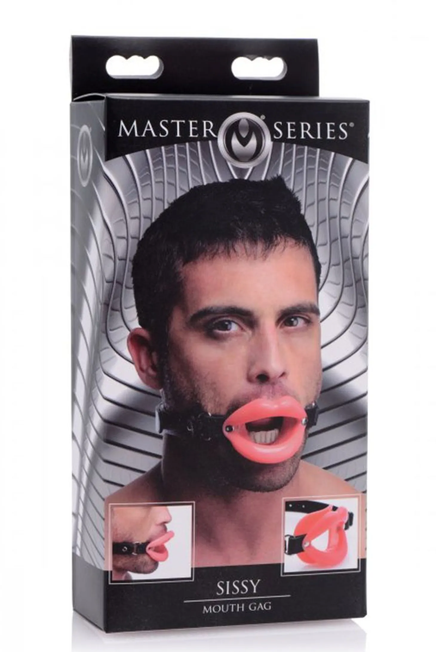 Master Series - Bâillon bouche Sissy
