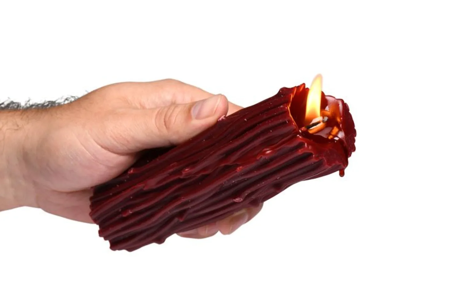 Master Series - Bougie à Gouttelettes d'Épines - Rouge