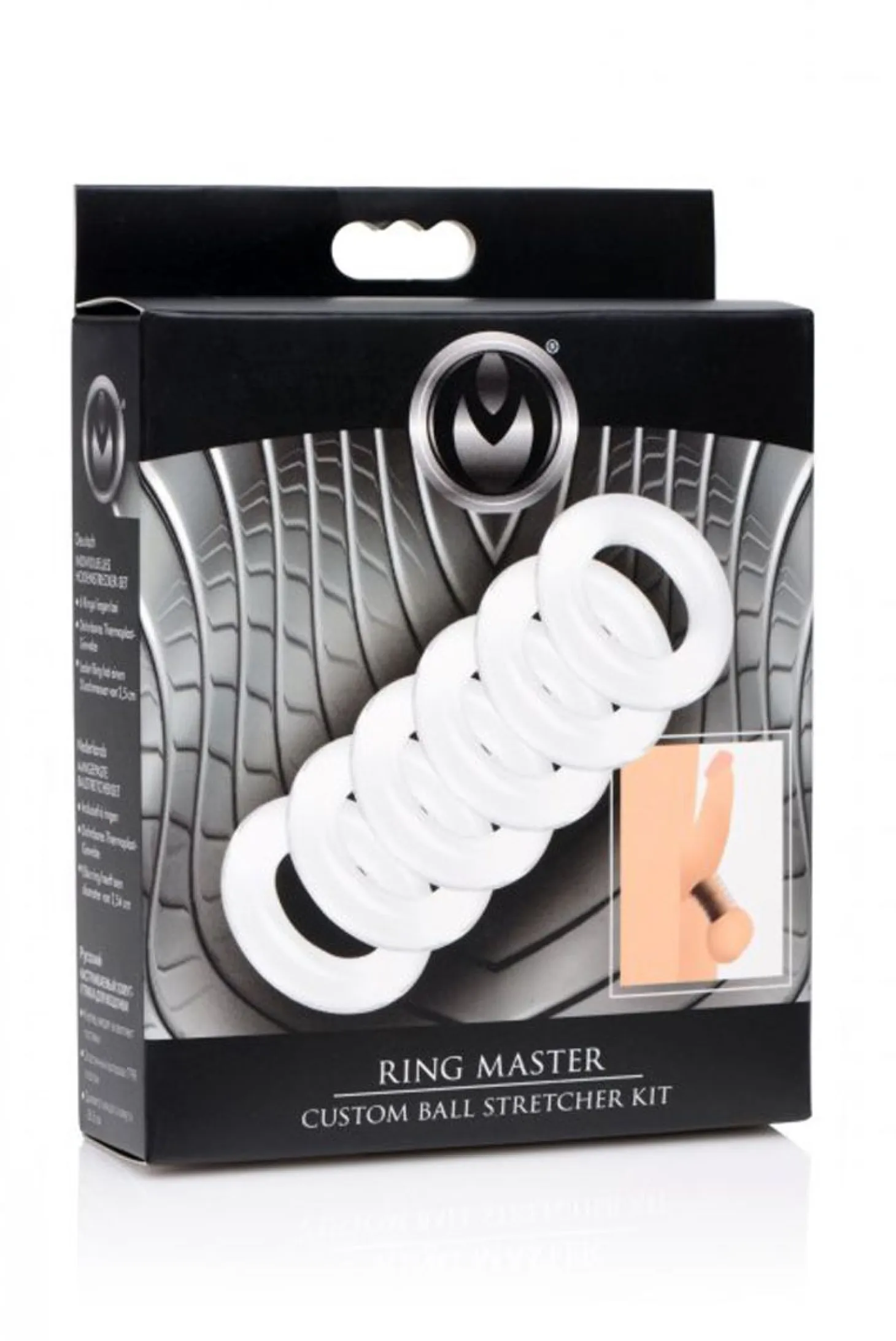 Master Series - Ensemble de séparateur de testicules Ring Master Ball