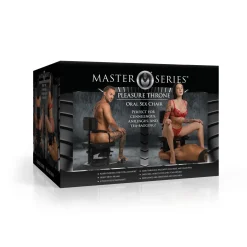 Master Series - Pleasure Throne Oral Sex Chair