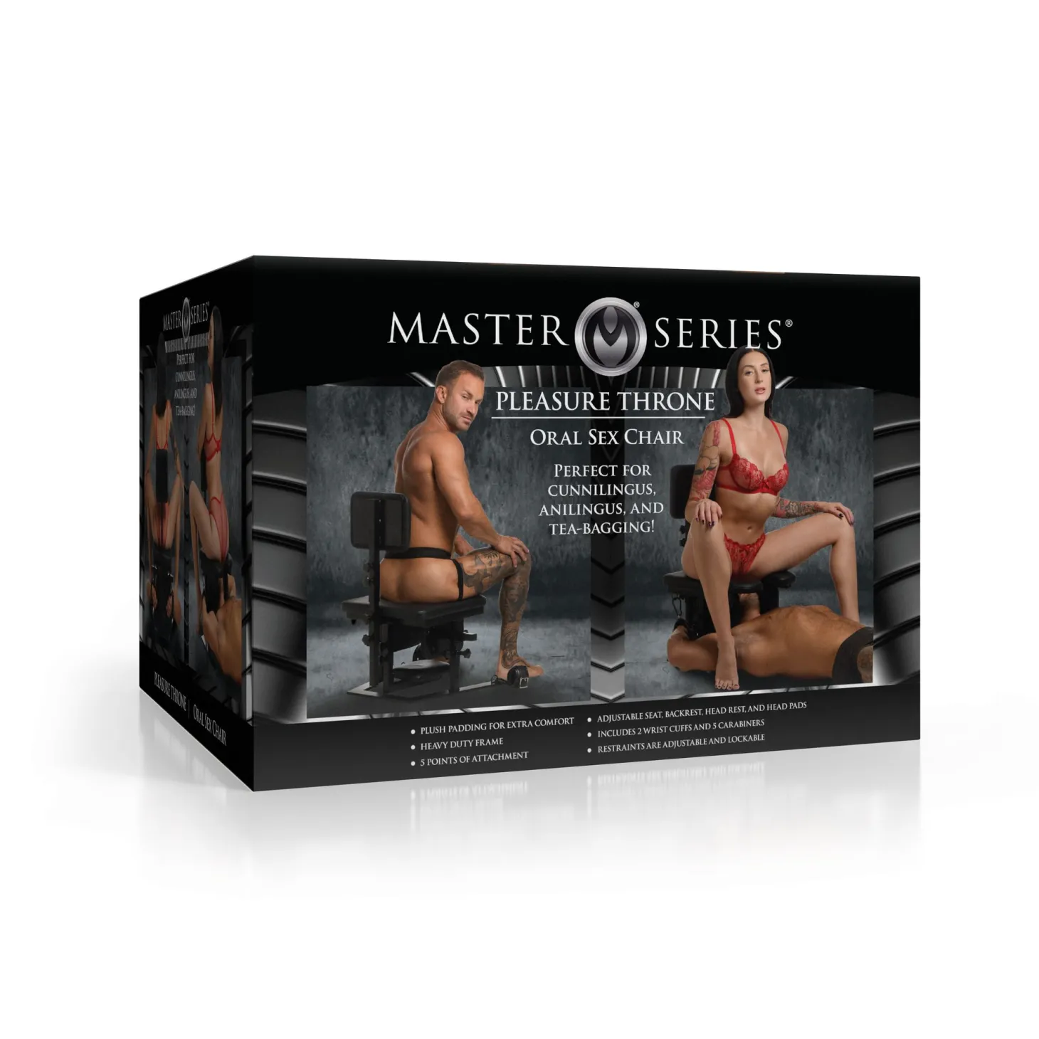 Master Series - Pleasure Throne Oral Sex Chair