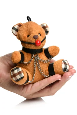 Master Series - Porte-clés Teddy Bear bâillonné