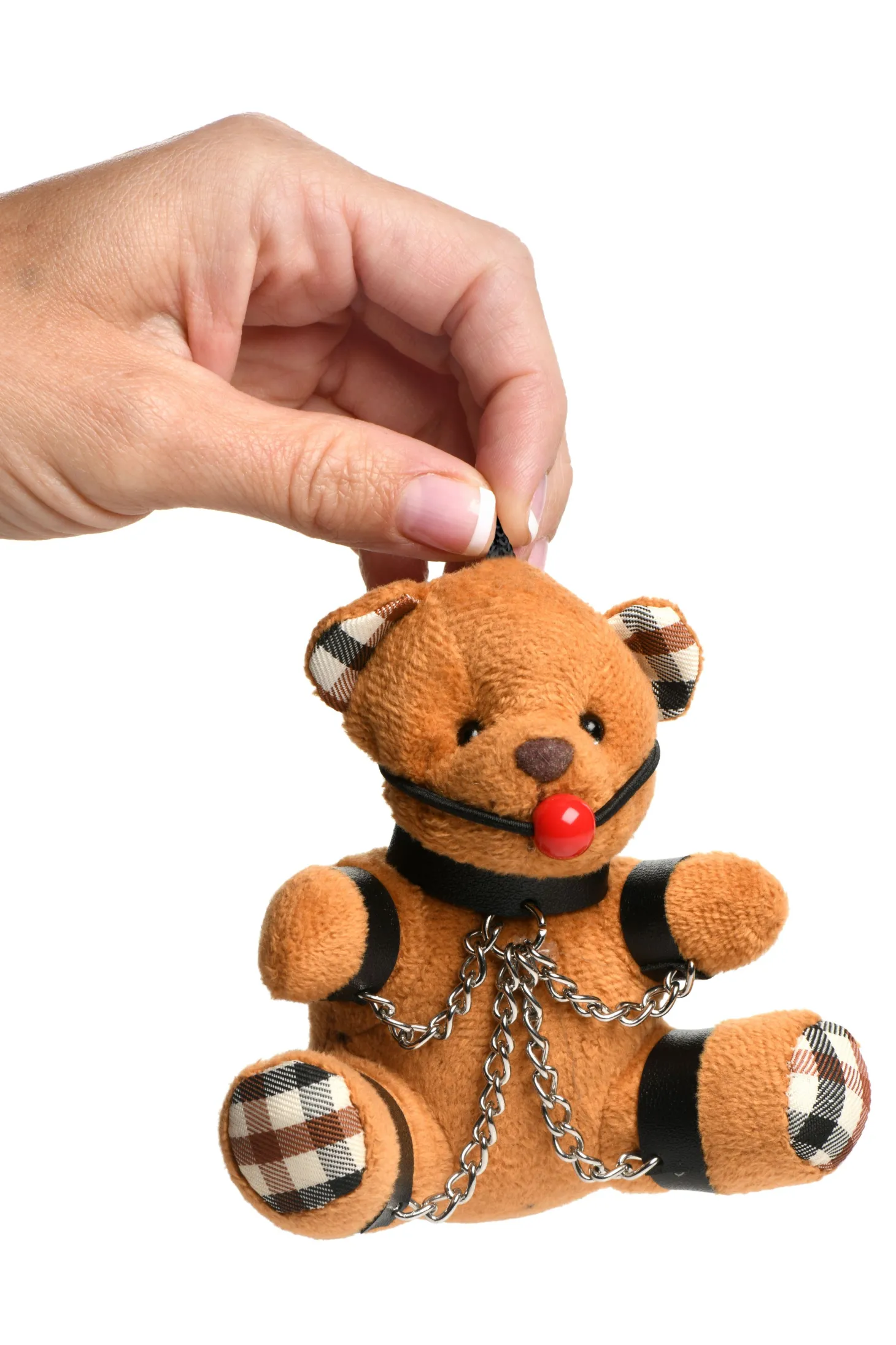 Master Series - Porte-clés Teddy Bear bâillonné