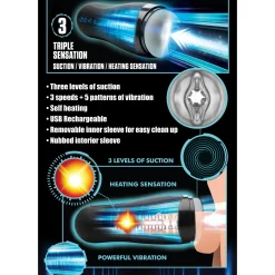 Masturbateur à succion Auto Milker 15X