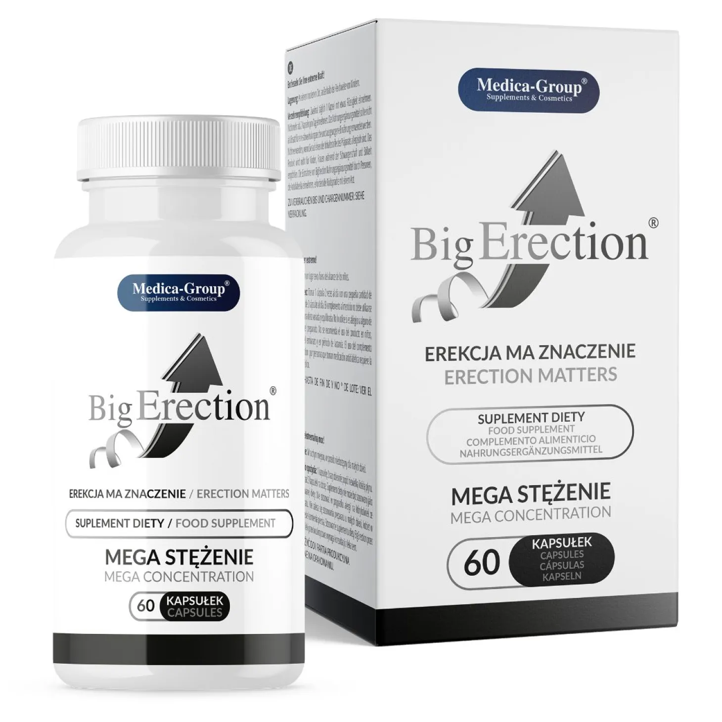 Medica-Group - Big Erection Gélules - 60 Gélules