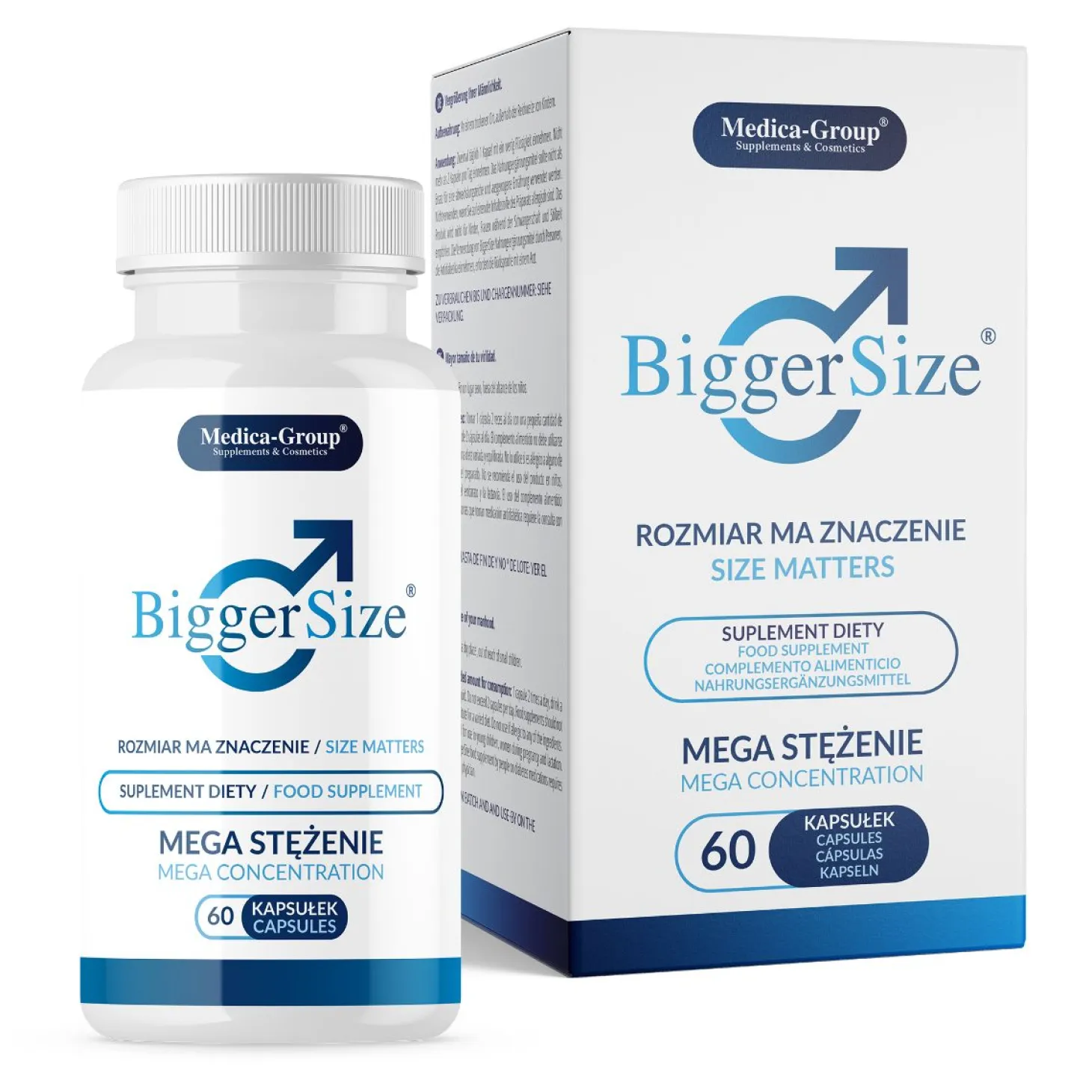 Medica-Group - BiggerSize Gélules - 60 Gélules