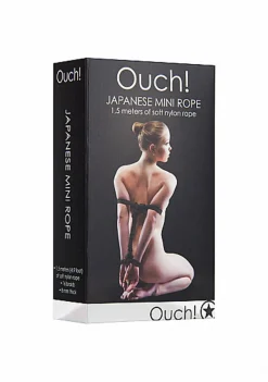 Mini Corde Japonaise Noire - 1,5 mètres