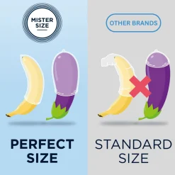 MISTER.SIZE - L Préservatifs Ultra Fins - 36 Pièces