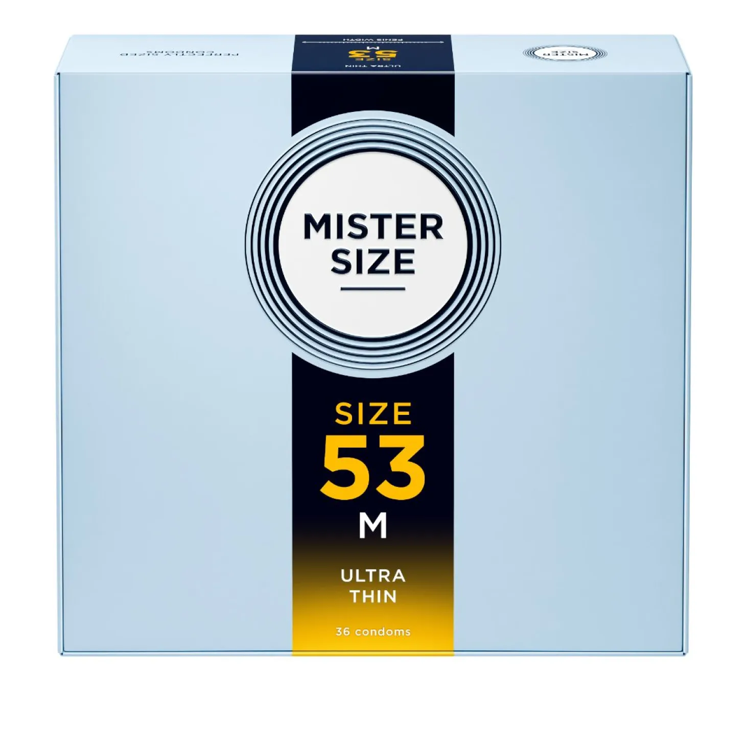 MISTER.SIZE - M Préservatifs Ultra Fins - 36 Pièces