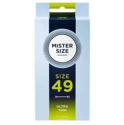 MISTER.SIZE - S Préservatifs Ultra Fins - 10 Pièces