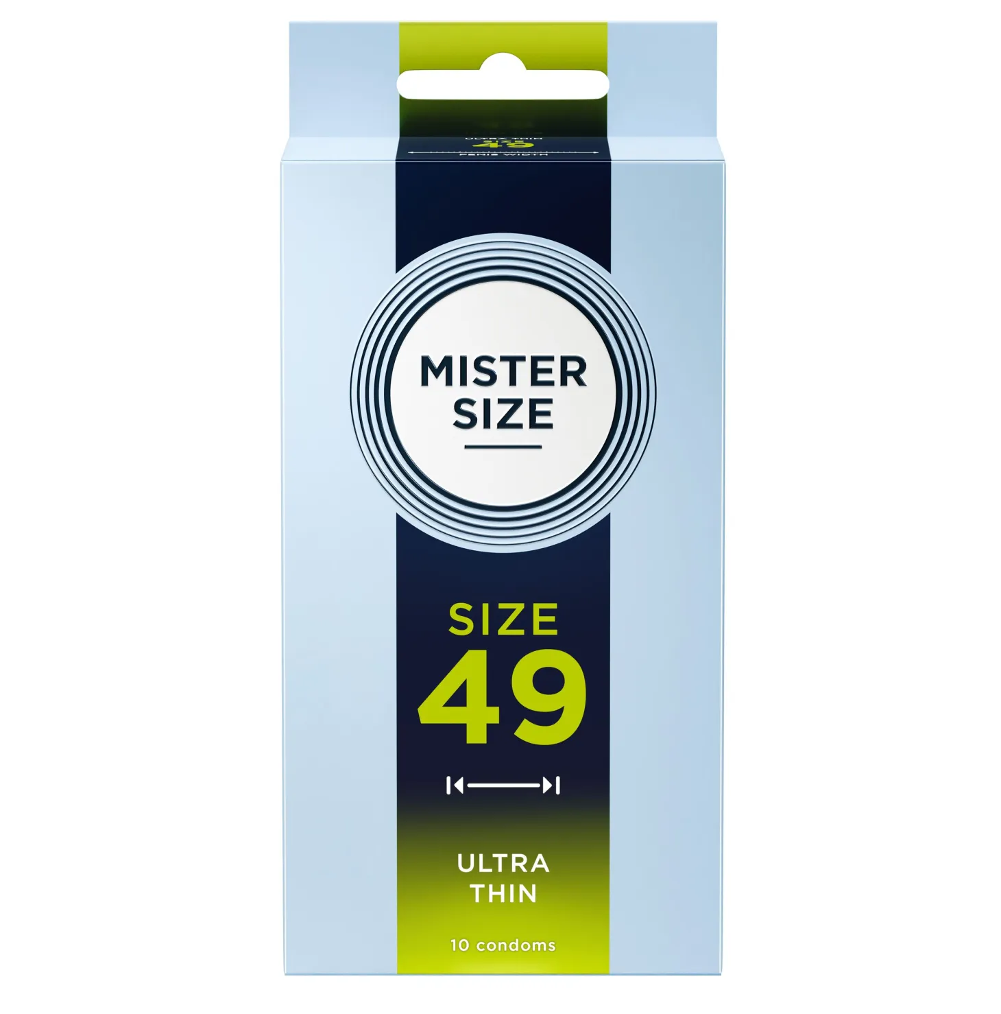 MISTER.SIZE - S Préservatifs Ultra Fins - 10 Pièces