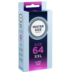 MISTER.SIZE - XXL Préservatifs Ultra Fins - 10 Pièces