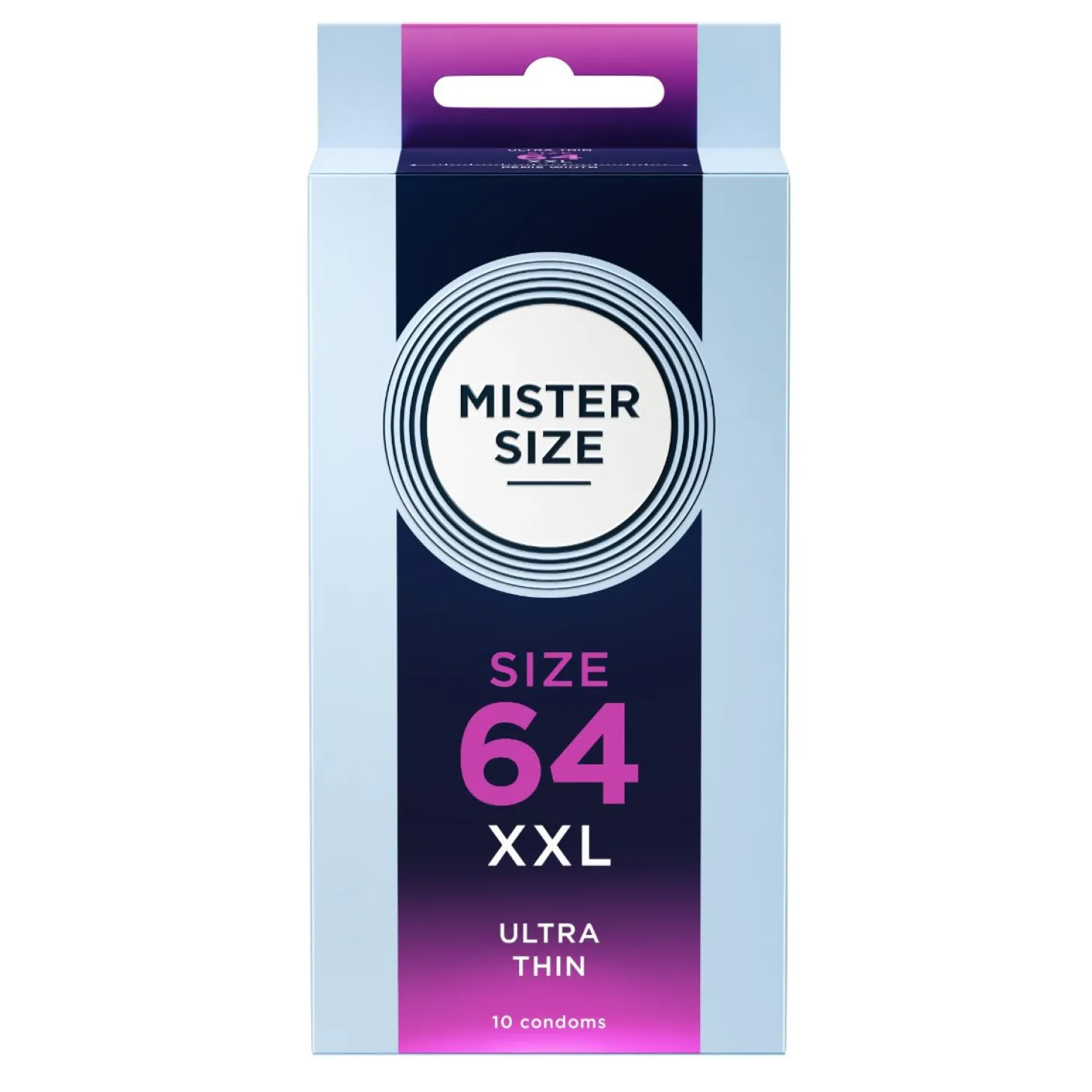 MISTER.SIZE - XXL Préservatifs Ultra Fins - 10 Pièces