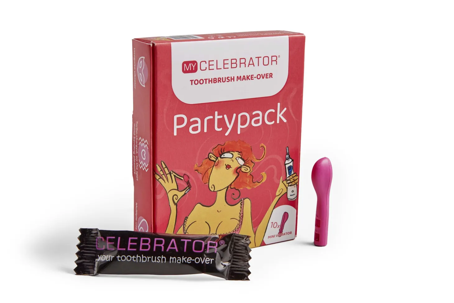 My Celebrator - Relooking pour Brosse à Dents - Coffret Dix Pièces