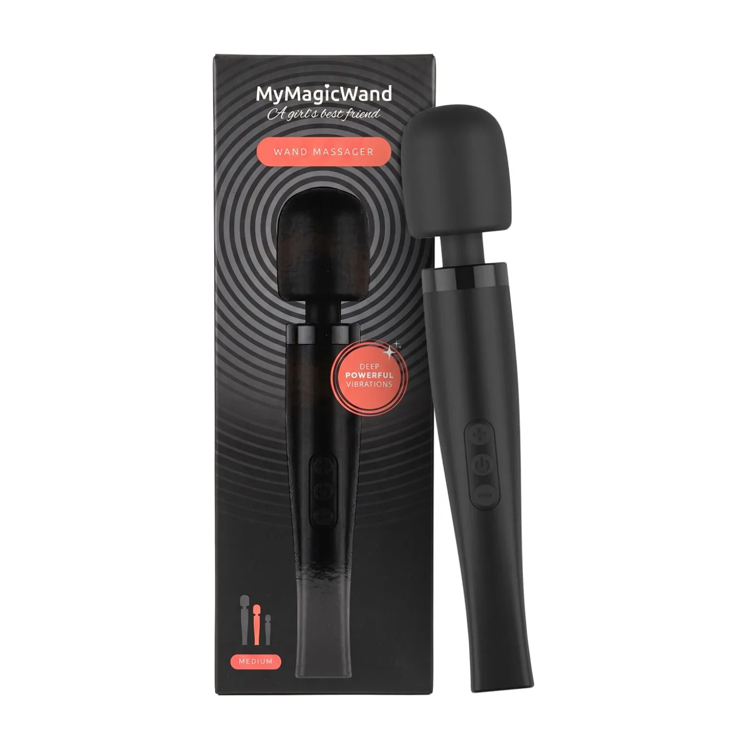 MyMagicWand - Vibromasseur Wand Medium - Noir