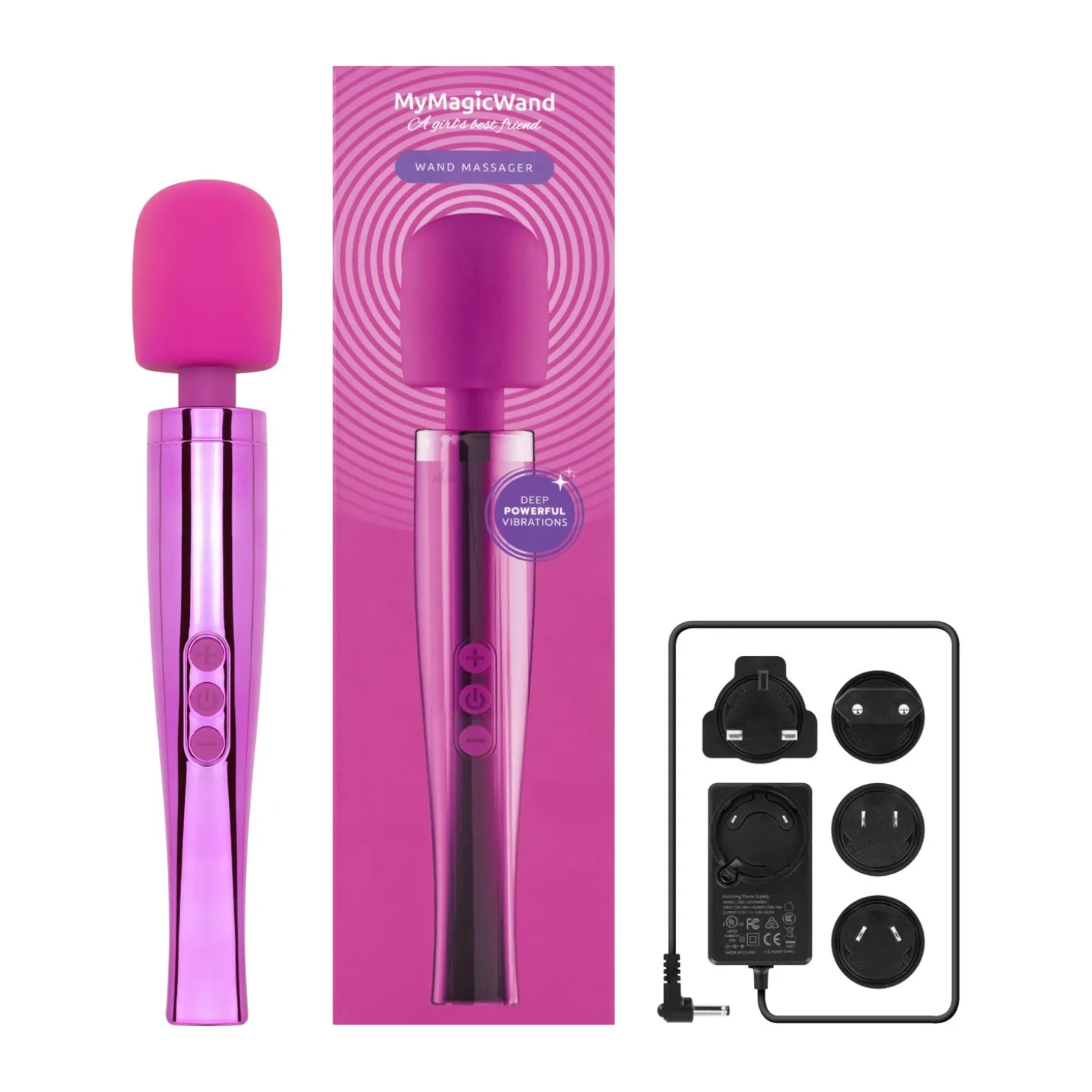 MyMagicWand - Wand Massageur - Electric Pink