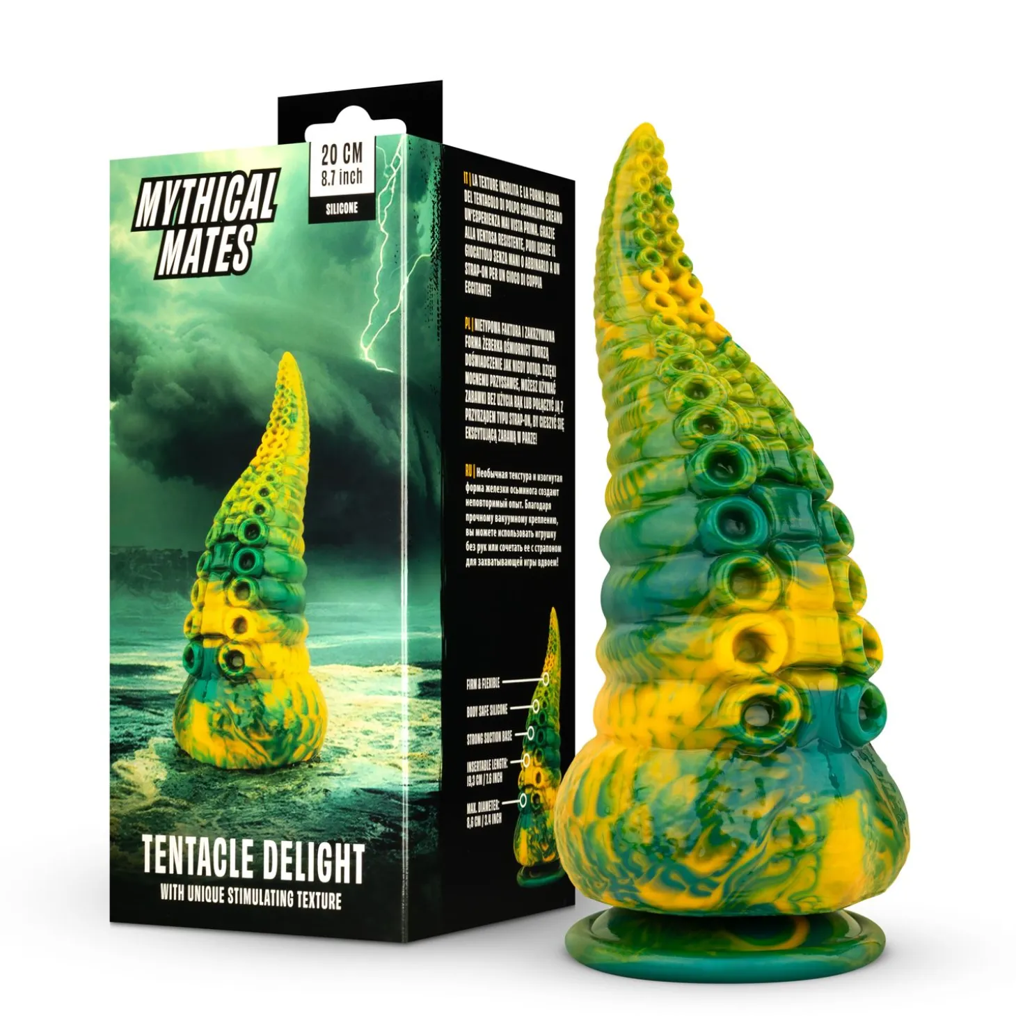 Mythical Mates - Tentacle Delight Vert & Jaune