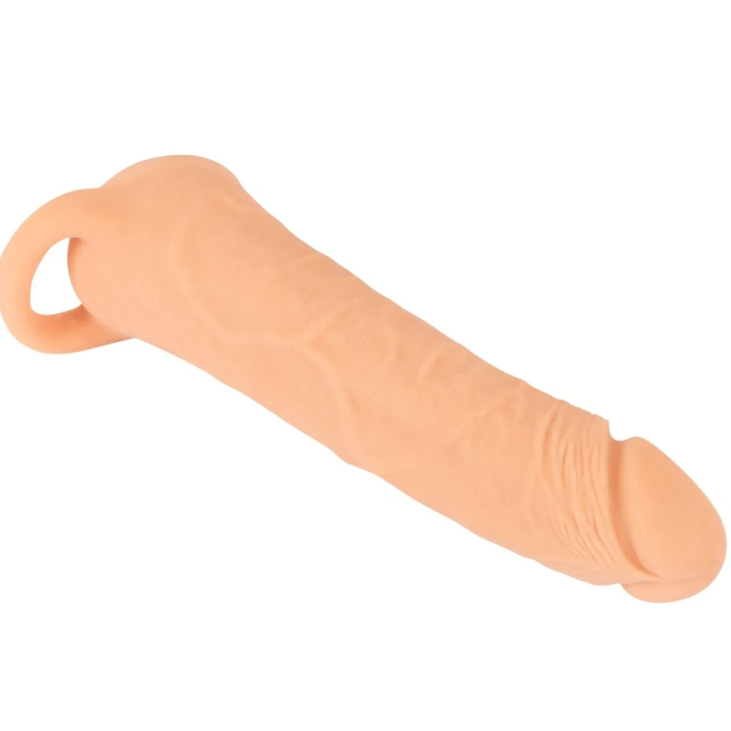 Nature Skin - 2in1 Extension + Masturbator - 23.8 cm