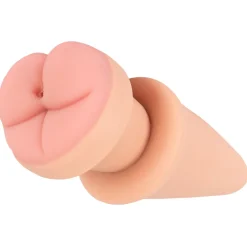 Nature Skin - Plug Anal et Extension pour Pénis 2-en-1