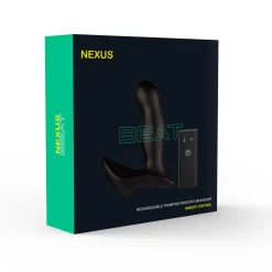 Nexus - Beat Stimulateur prostatique avec télécommande - Noir