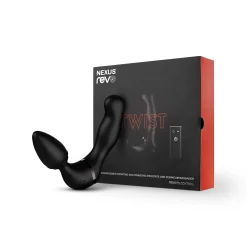 Nexus - Double vibromasseur anal et prostatique Revo Twist - Noir