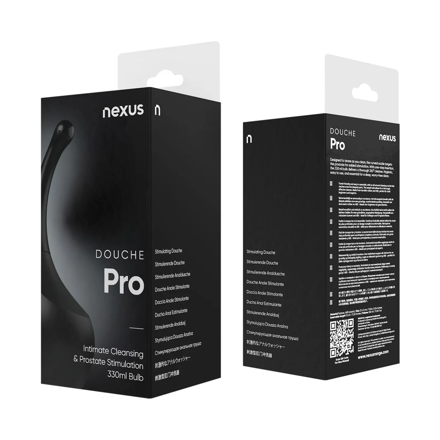 Nexus - Douche Pro Douche Anale - Noir