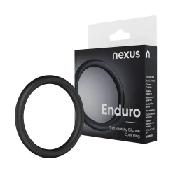 Nexus - Enduro Anneau pénien en silicone - Noir