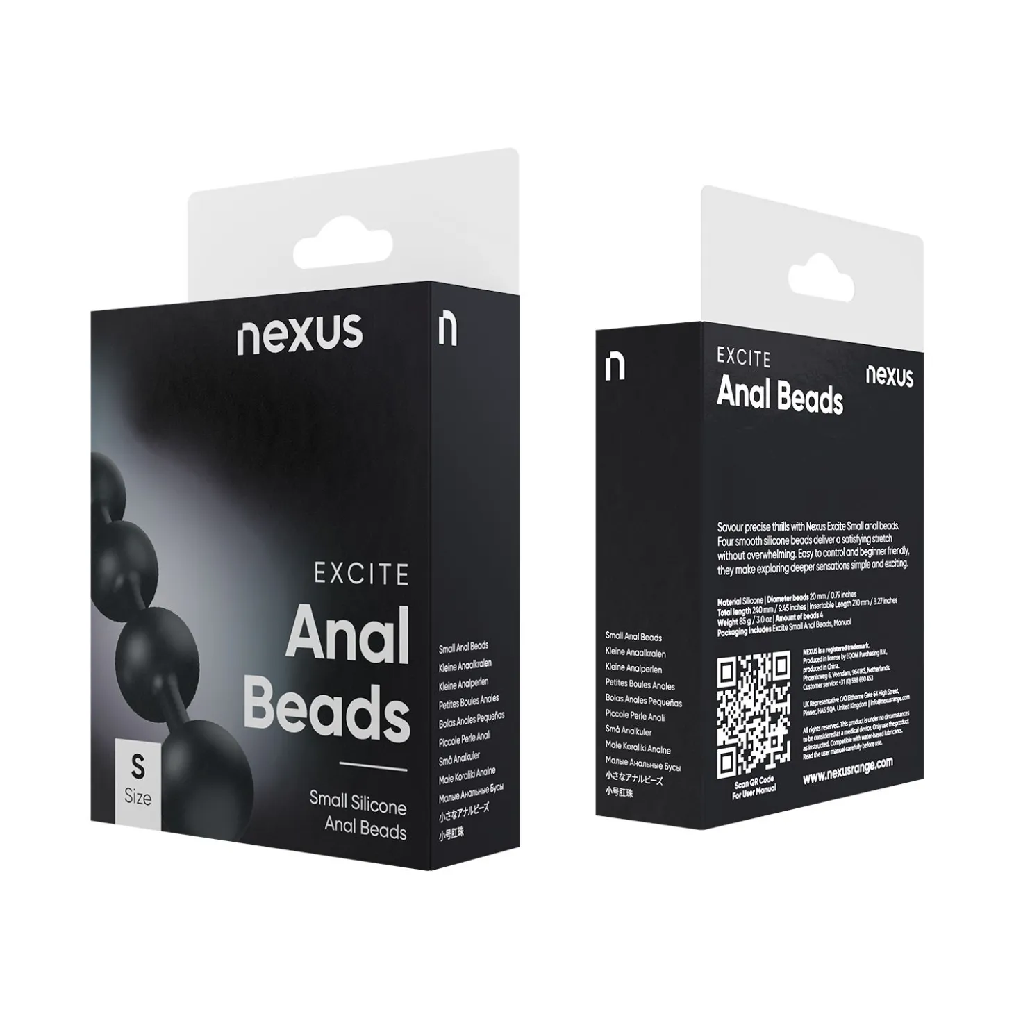 Nexus - Excite Chapelet thaï en silicone - Petit
