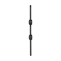 Nexus Forge - Anneau de Pénis Double Réglable - Noir