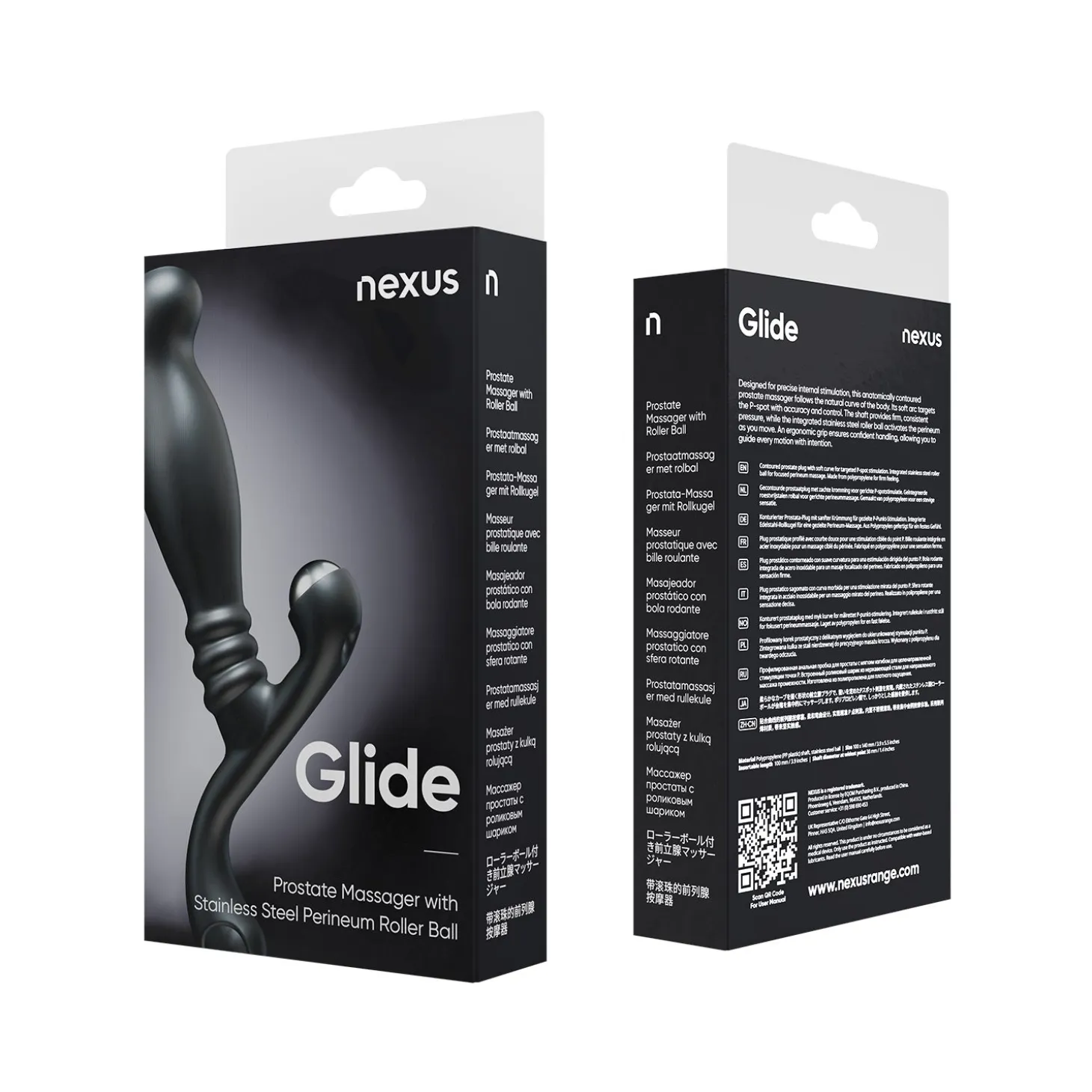 Nexus - Glide Stimulateur prostatique - Noir